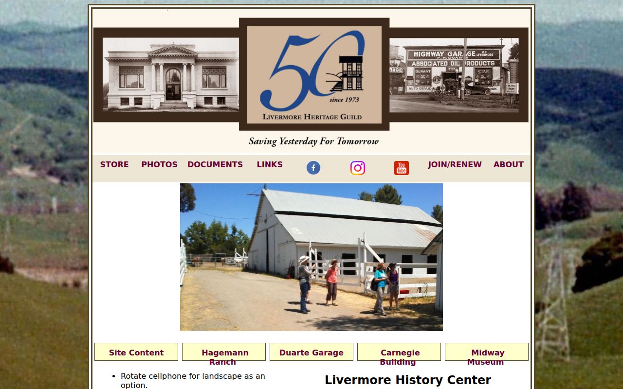 Livermore city directory reference for Livermore local history resources