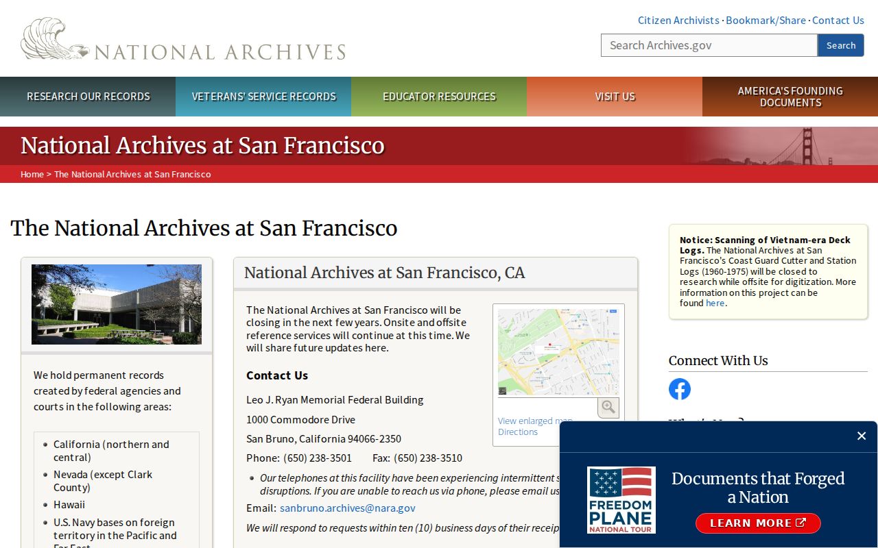 Livermore previous residents reference for National Archives census research
