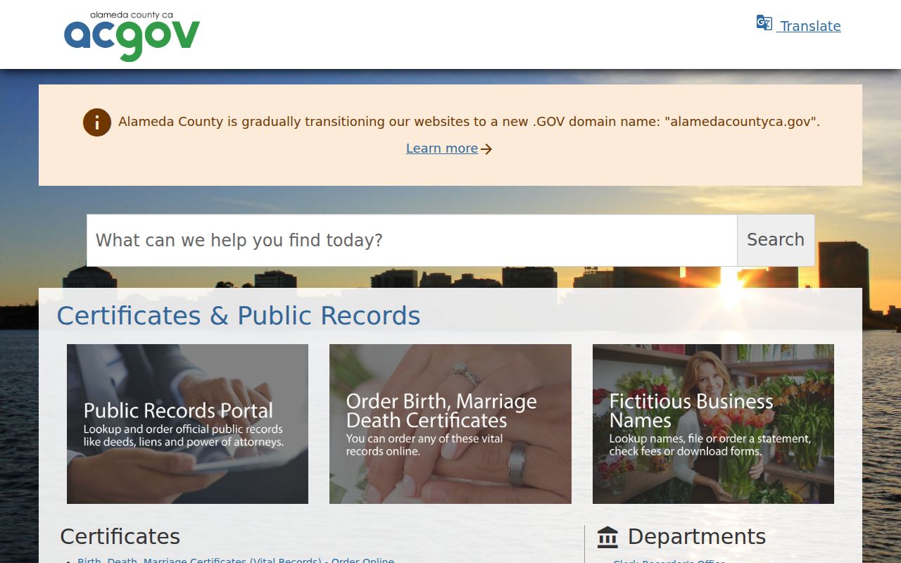 Livermore ZIP code directory reference for Alameda County address search